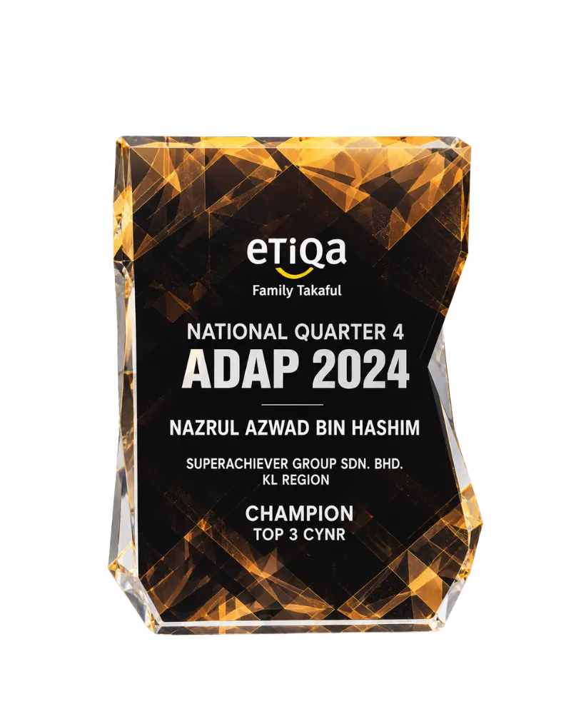 Champion, National Q4 ADAP 2024 trophy